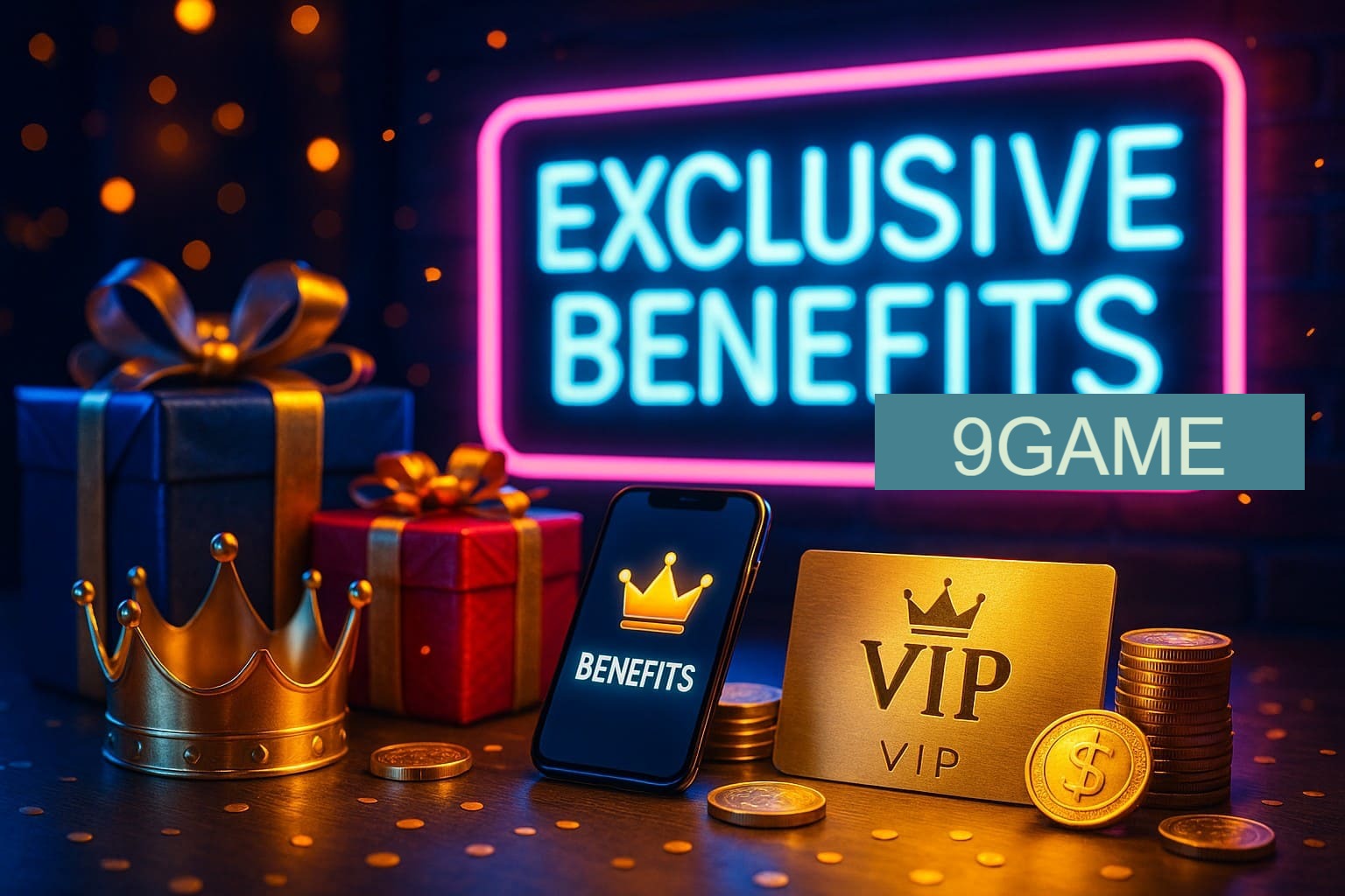 Benefícios do 9GAME